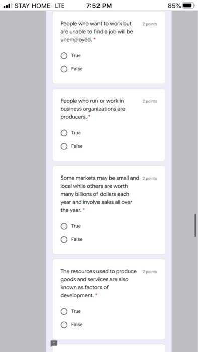 Classroom 40% - LTE 6:18 PM Factor analysis