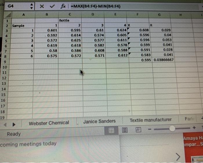 What is UCL? Problem 4 0029 Sample 1 2 3 4 5 1