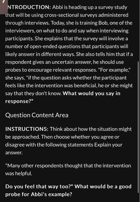 read the introduction and answer the question