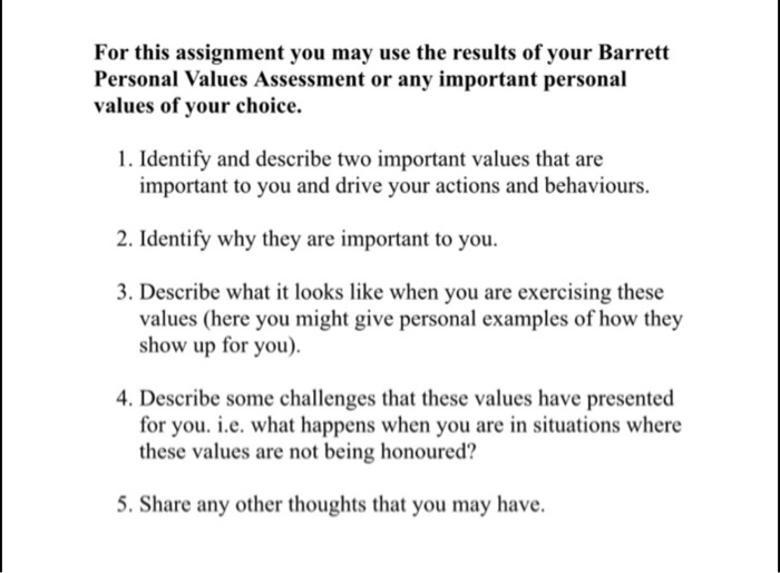 that is a result of my barrett value centre For