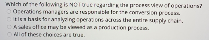 1) 2) 3) 4) 5) The most important factor for