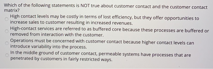 1) 2) 3) 4) 5) The most important factor for