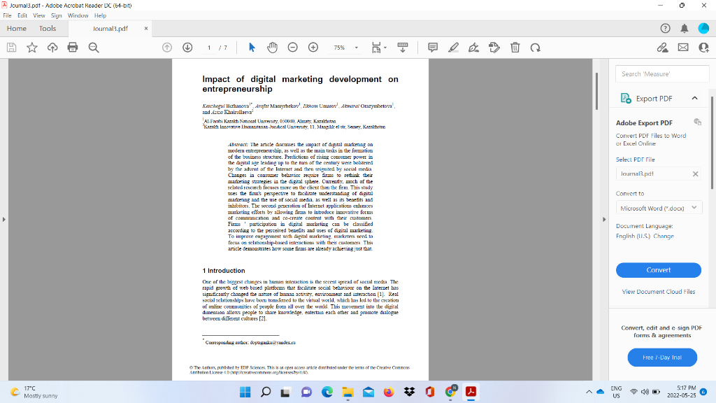 Joumal3.pdt - Adobe Acrobat Reader DC (64-bit)