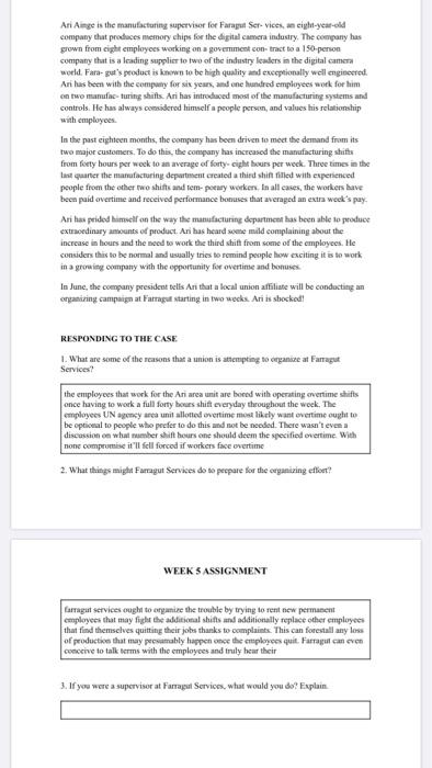 Ari Ainge is the manufacturing supervisor for