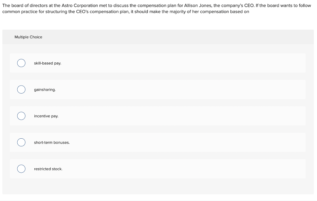Please answer both questions The board of