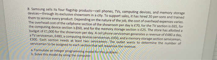 8. Samsung sells its four flagship products-cell