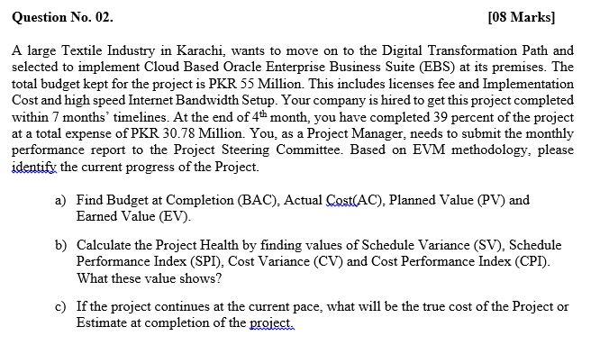 NOTE: Please provide typed Answer Question No.