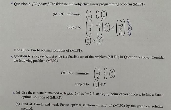 QUESTION 6, PLEASE x Question 5. [20 points)