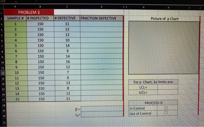 problem #2 worksheet. Problem 2: For the given