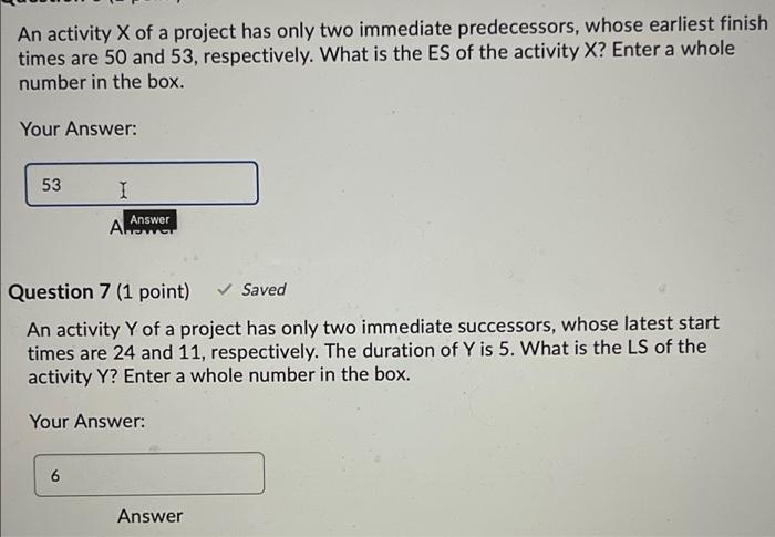 please let me know the answer for these two An