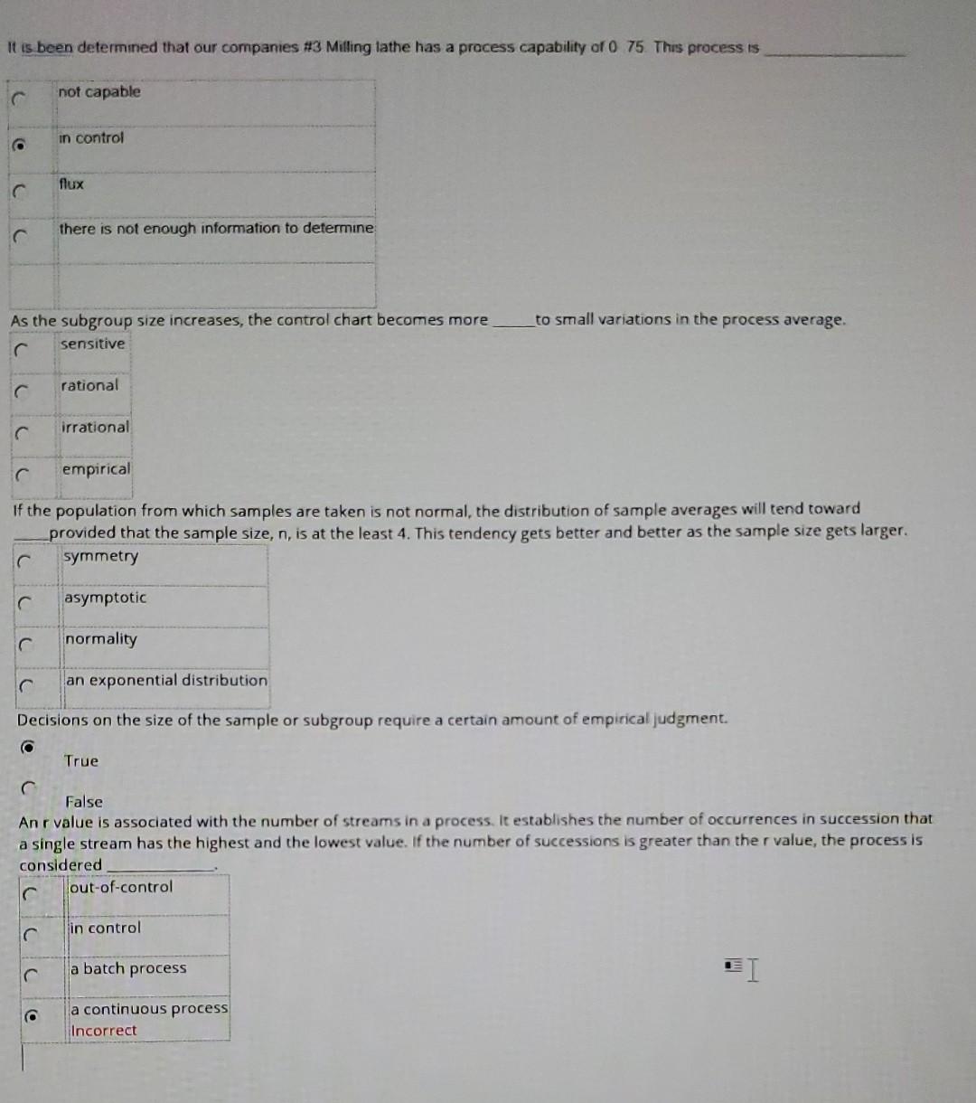 book is quality improvement, 9th edition. class