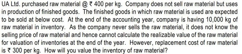 I need the answer as soon as possible UA Ltd.