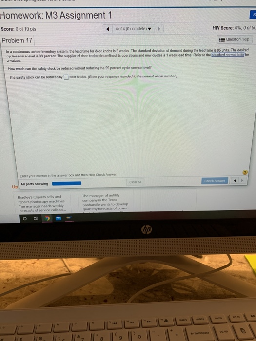 Homework: M3 Assignment 1 4 of 4 (0 complete) HW