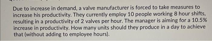 please let me know the answer for this Due to