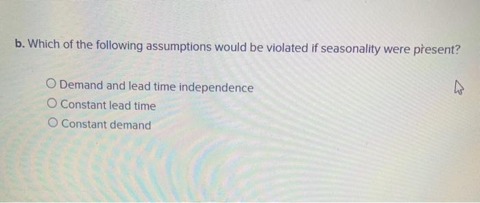 One item a computer store sells is supplied by a