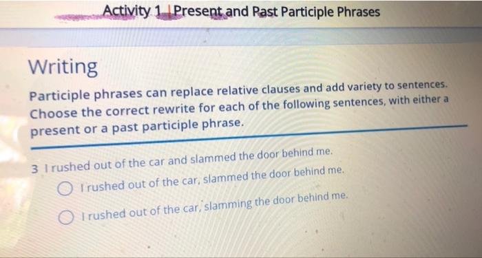 can you pls find the answere for all this present