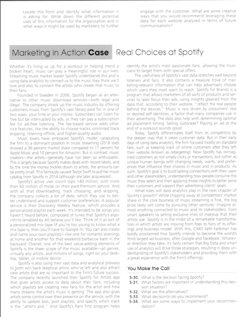 Analysis---what are the alternatives to consider?