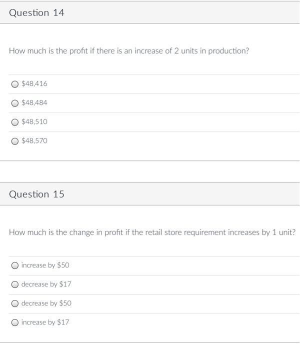 please answer (completely) from the given