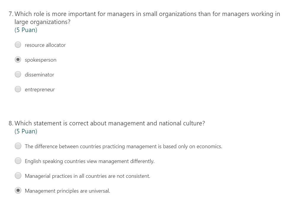 Could you choose the correct options for these