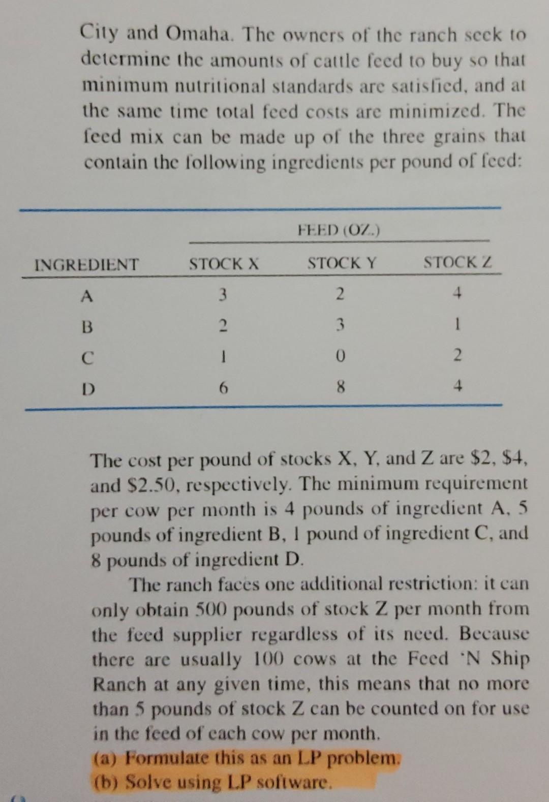 City and Omaha. The owners of the ranch scck to