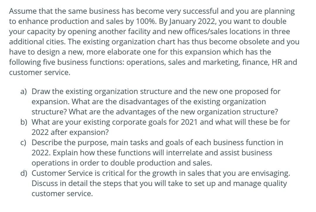 This assignment is about clothing business. plz