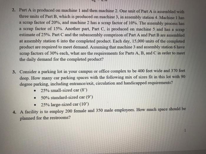 Homework #2 1. Given the figure below, operation