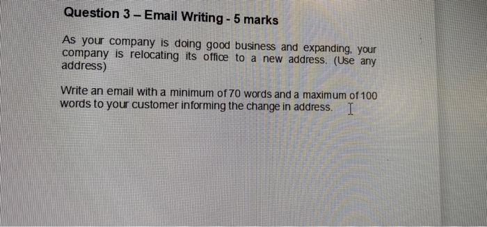 make an email business communication module