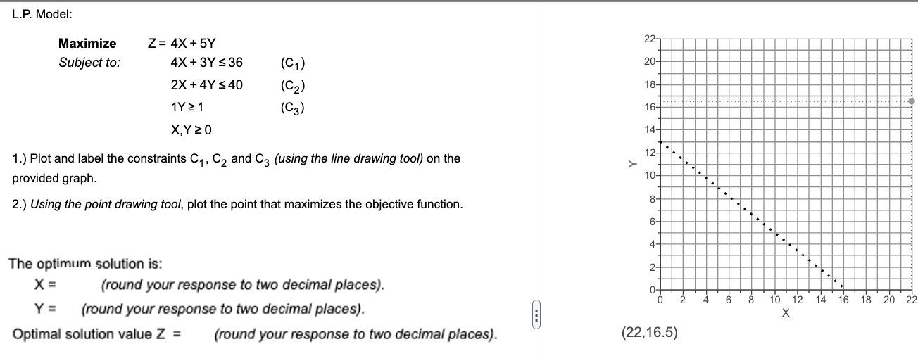 Please find coordinates to plot on the graph as