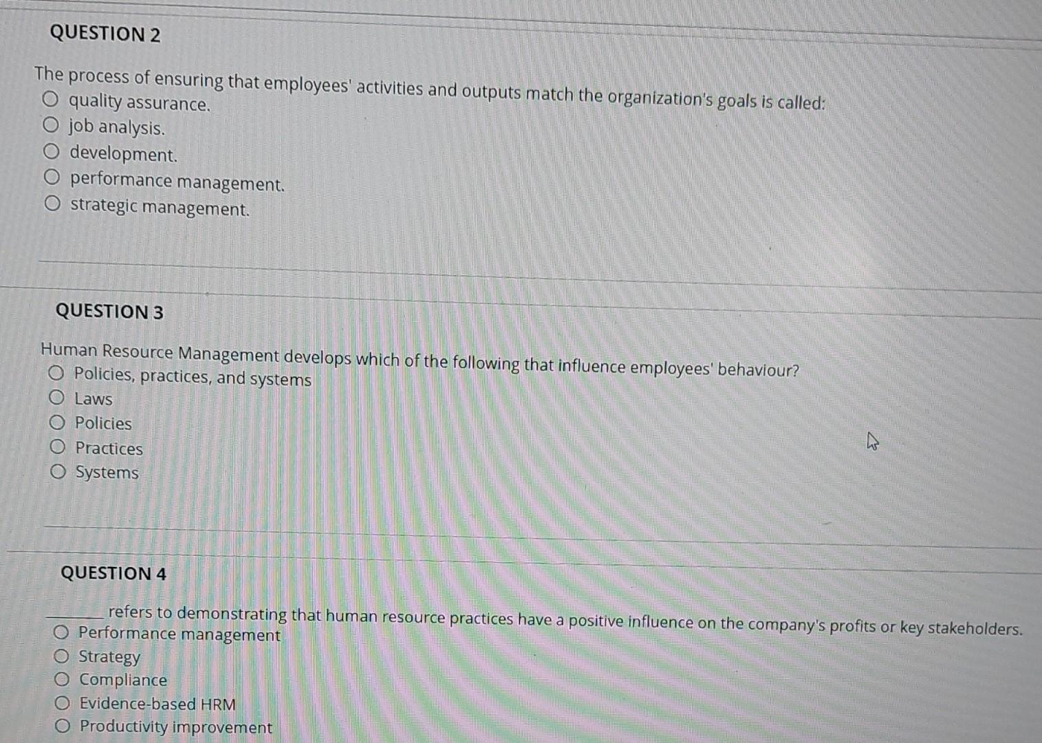 I need answer now please help me QUESTION 2 The