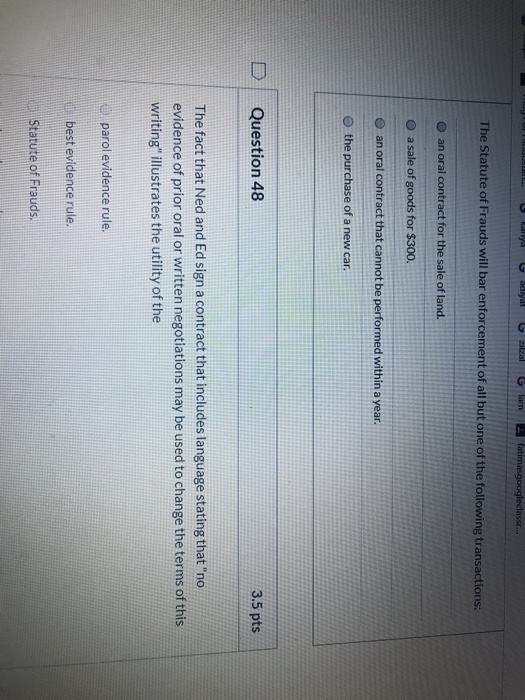 business law questions please help Question 45