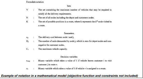 The goal of this problem is to find a delivery