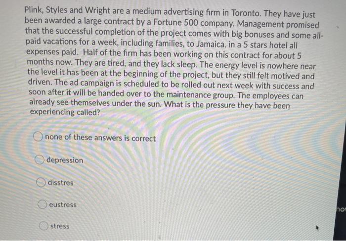 Plink, Styles and Wright are a medium advertising