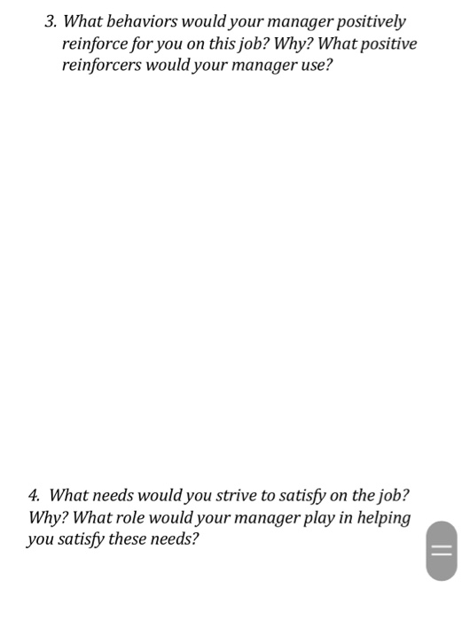 questions on chapter 13 3. What behaviors would