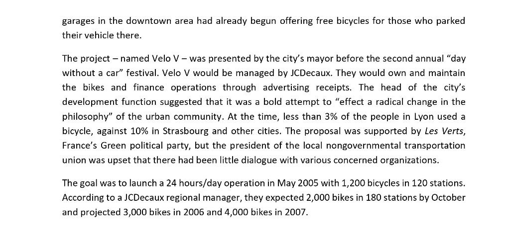 CASE STUDY: MANAGING CHANGE: ACTION PLANNING FOR