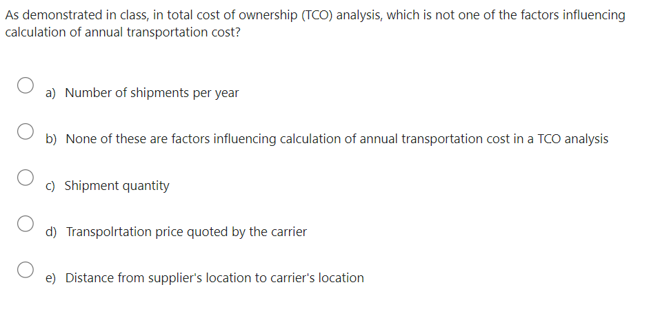 As discussed in the textbook, which is a