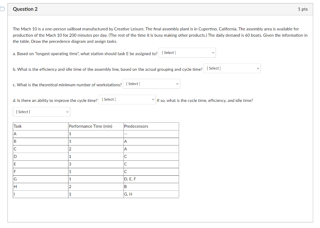 D Question 2 1 pts The Mach 10 is a one-person
