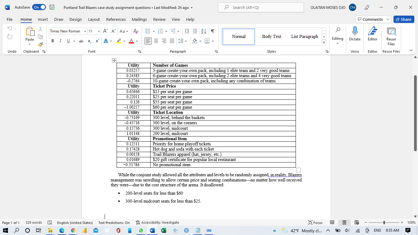 What would the most attractive multi-game package