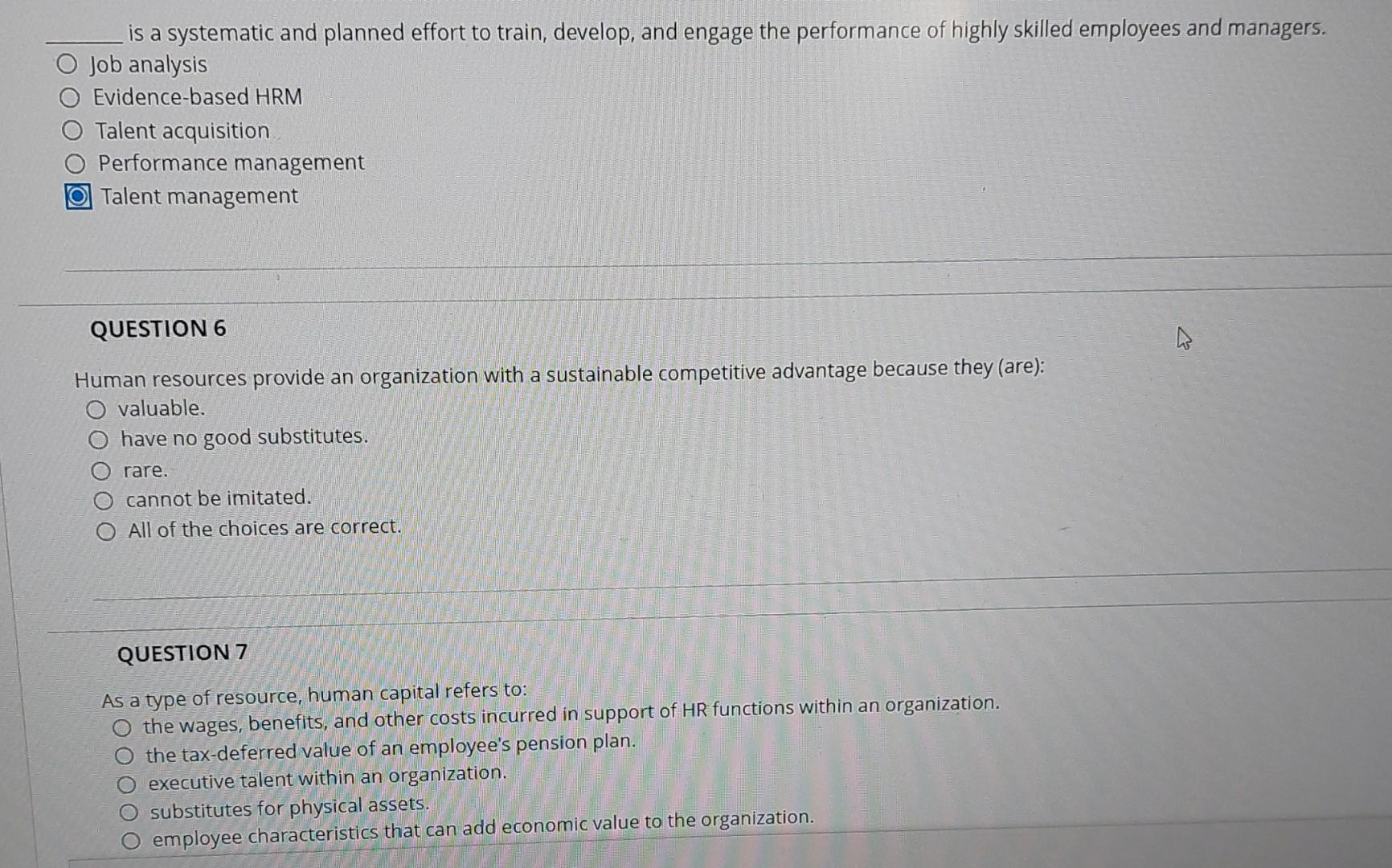 is a systematic and planned effort to train,