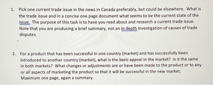 please provide with the current reasearch. 1.