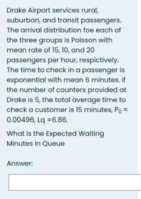 operations research question please solve showing