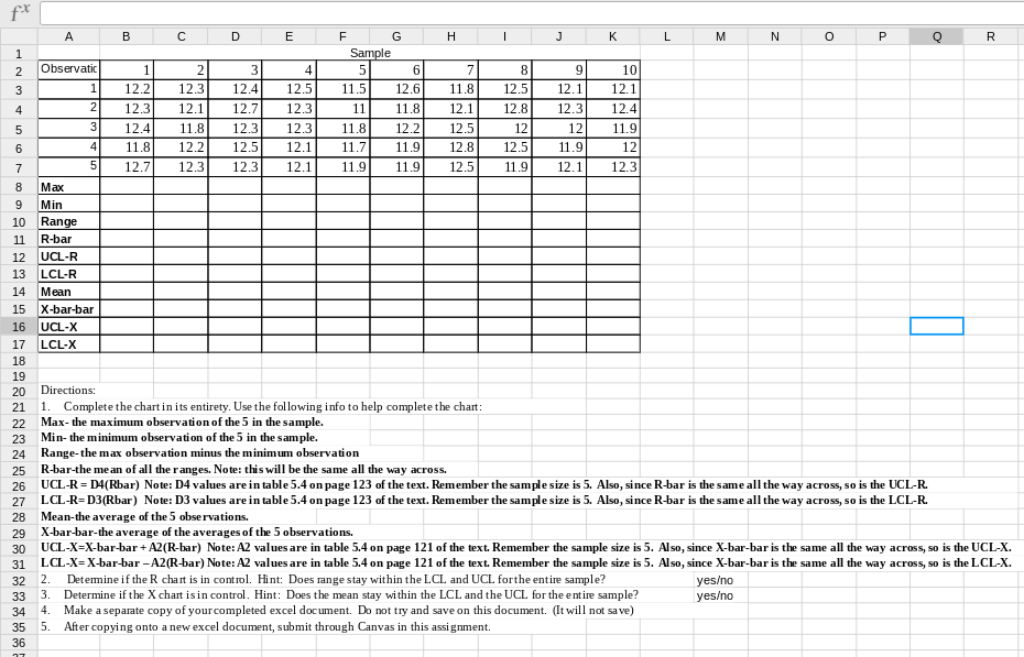 f* B B D E H I J K L M N o R Observatic 3 1 2 3 4