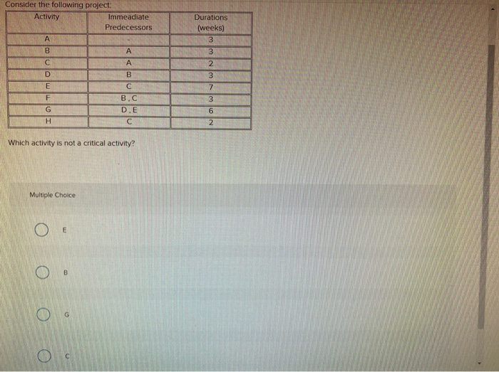 please show work!! Consider the following