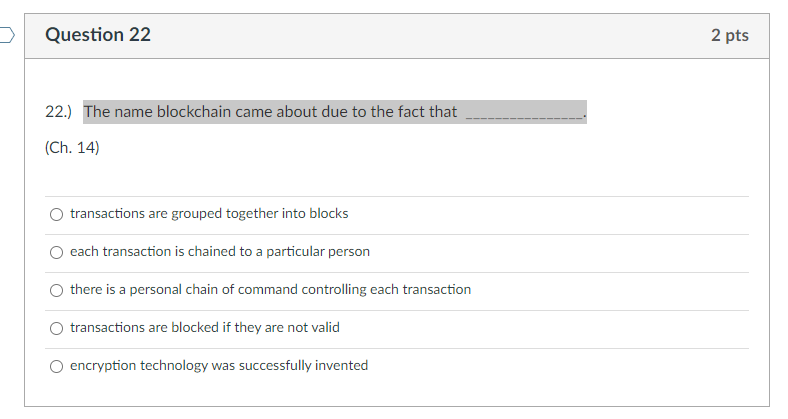 Question 11 2 pts 11.) agents usually track and