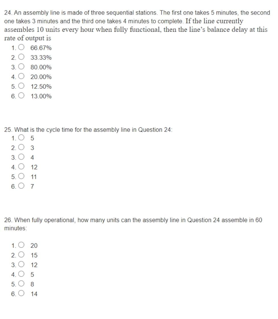 Provide solution with proper working.... 24. An