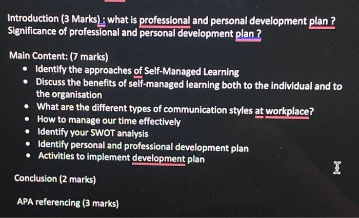 Introduction (3 Marks): what is professional and