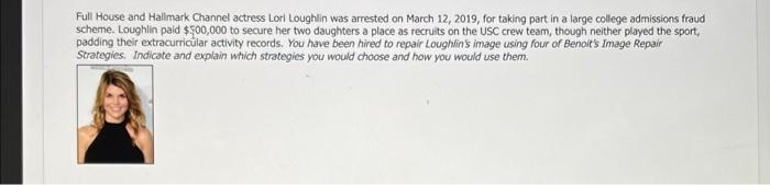 Full House and Hallmark Channel actress Lori