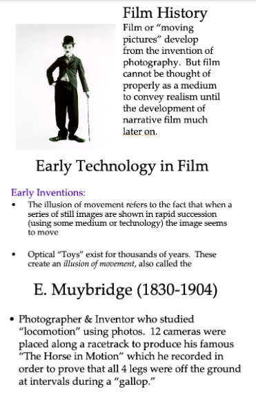 According to Lecture, like many mass media, film
