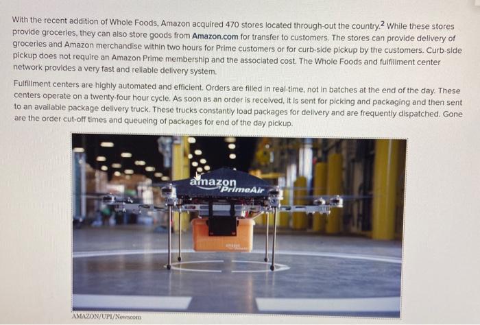 only answer question 3 Case Study Amazon