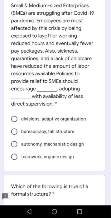 Small & Medium-sized Enterprises (SMEs) are