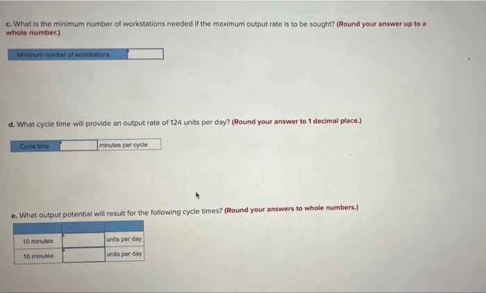 An assembly line with 15 tasks is to be balanced.